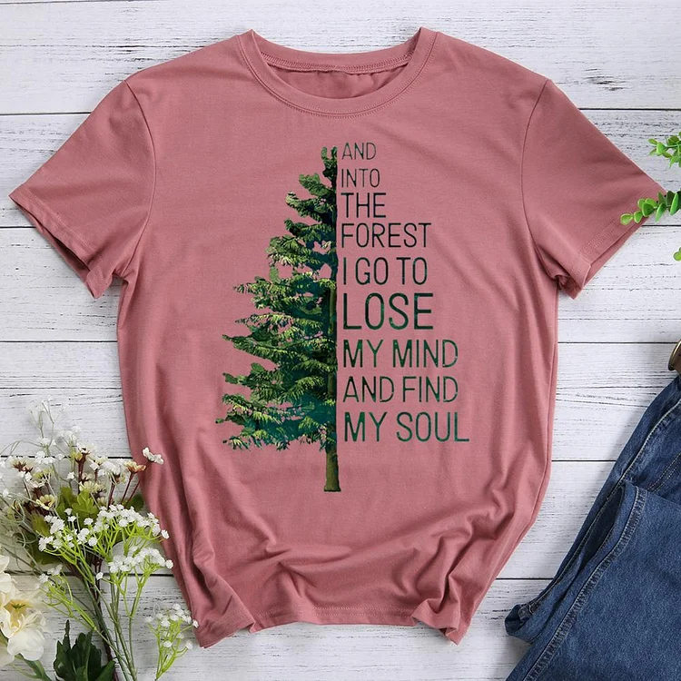 PSL And Into The Forest hiking Hiking Tee-04480