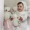 20" Blue Eyes Cloth Body Reborn Toddler Baby Girl Doll Named Yuniya - RBBI-Myrebornbabydoll&reg; Myrebornbabydoll&reg;