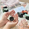 Small Video Camera, HD Front and Rear Dual Lens Autofocus CCD Camera, Portable Voice Recording Camera for Teens Students 