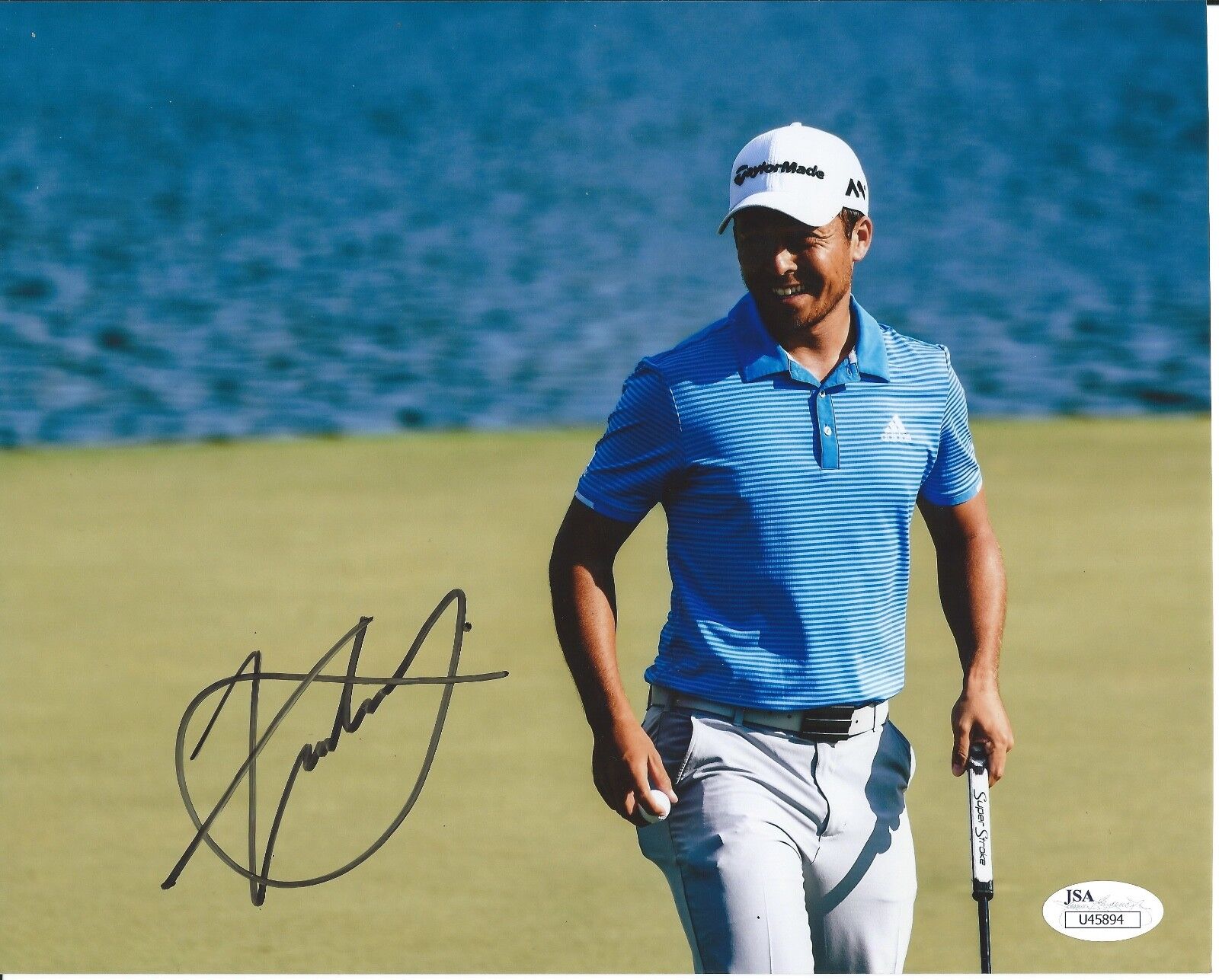 XANDER SCHAUFFELE Signed Autographed 8x10 Photo Poster painting PGA Golf ROY Masters JSA COA