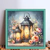 Flower Lanterns-11CT Stamped Cross Stitch 40*40cm/15.75*15.75in