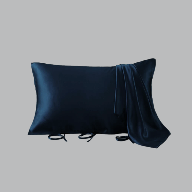 Lace-up Travel Silk Pillowcase REAL SILK LIFE