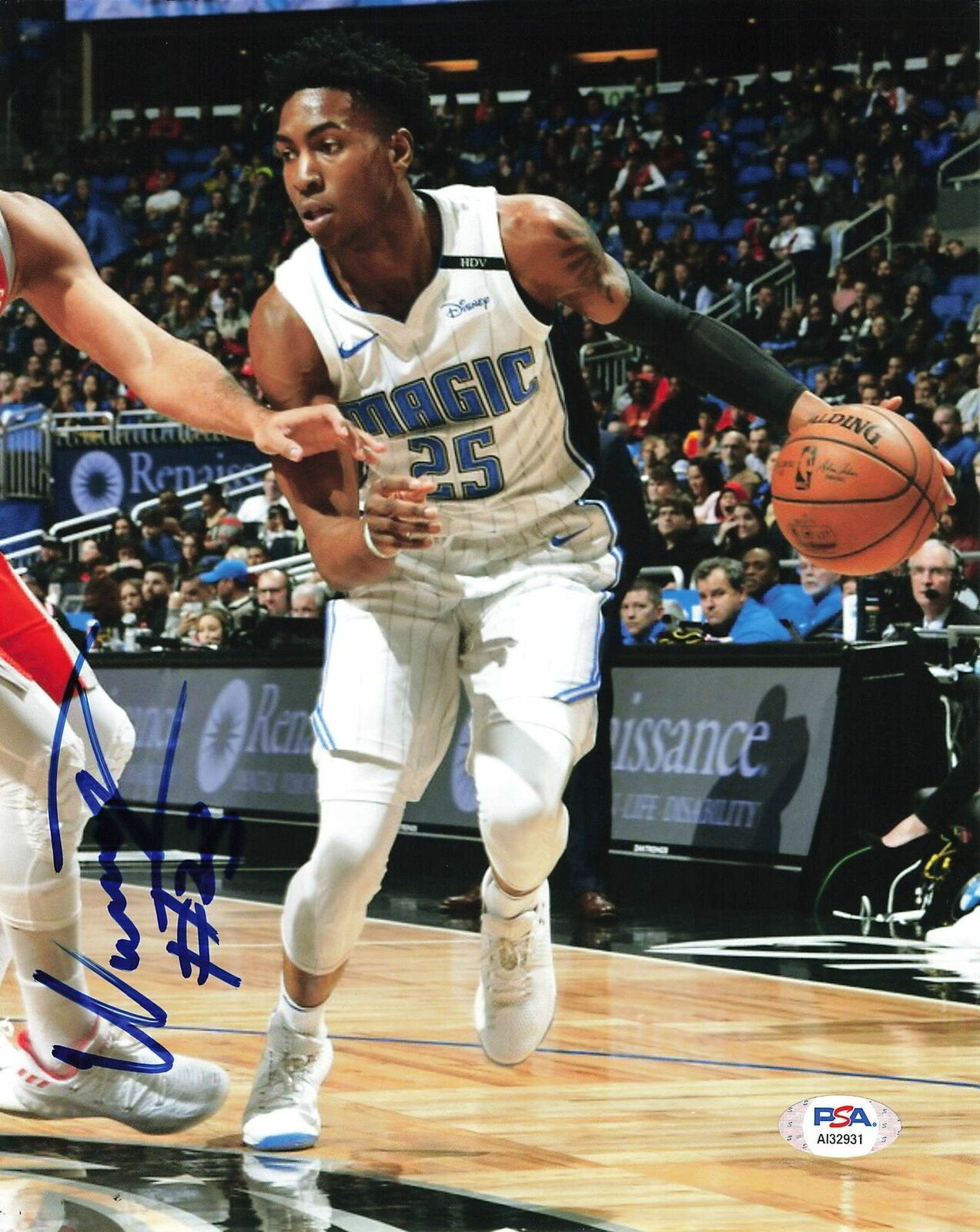 Wesley Iwundu signed 8x10 Photo Poster painting PSA/DNA Orlando Magic Autographed