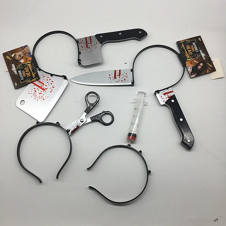 Halloween Kitchen Knife Headband