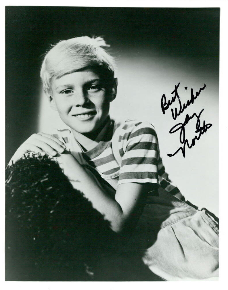 Jay North ( Dennis the Menace) signed 8x10 Photo Poster painting COA