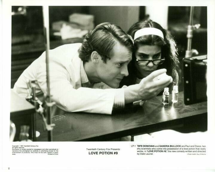 Tate Donovan Sandra Bullock Love Potion #9 Original Press 8X10 Photo Poster painting