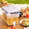 3.5/6L Fridge Drink Dispenser with Spigot Large Capacity Kettle for Home Kitchen