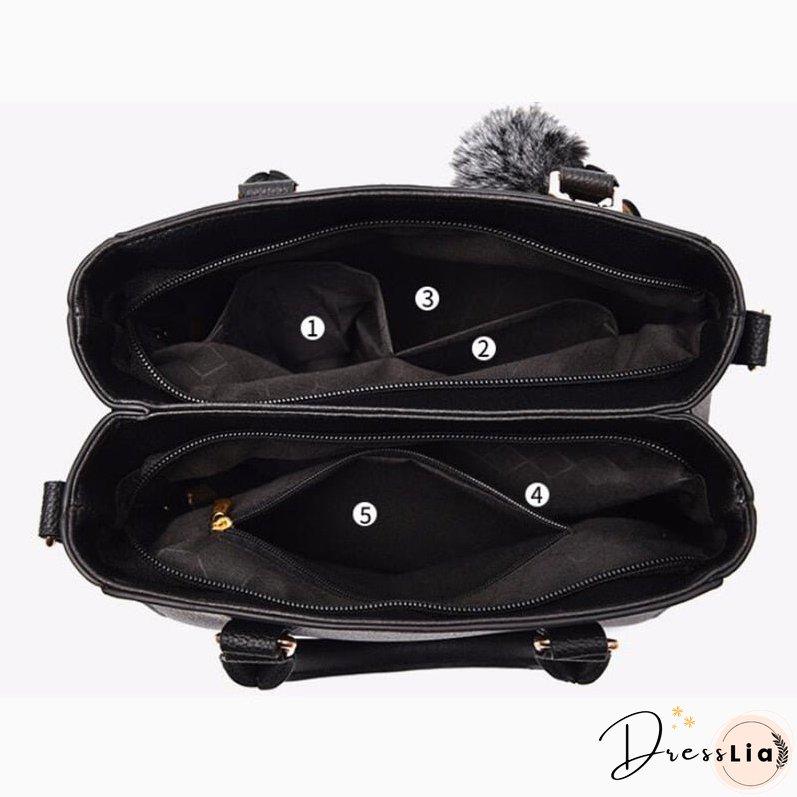 Embroidery Messenger Bags Women Leather Handbags