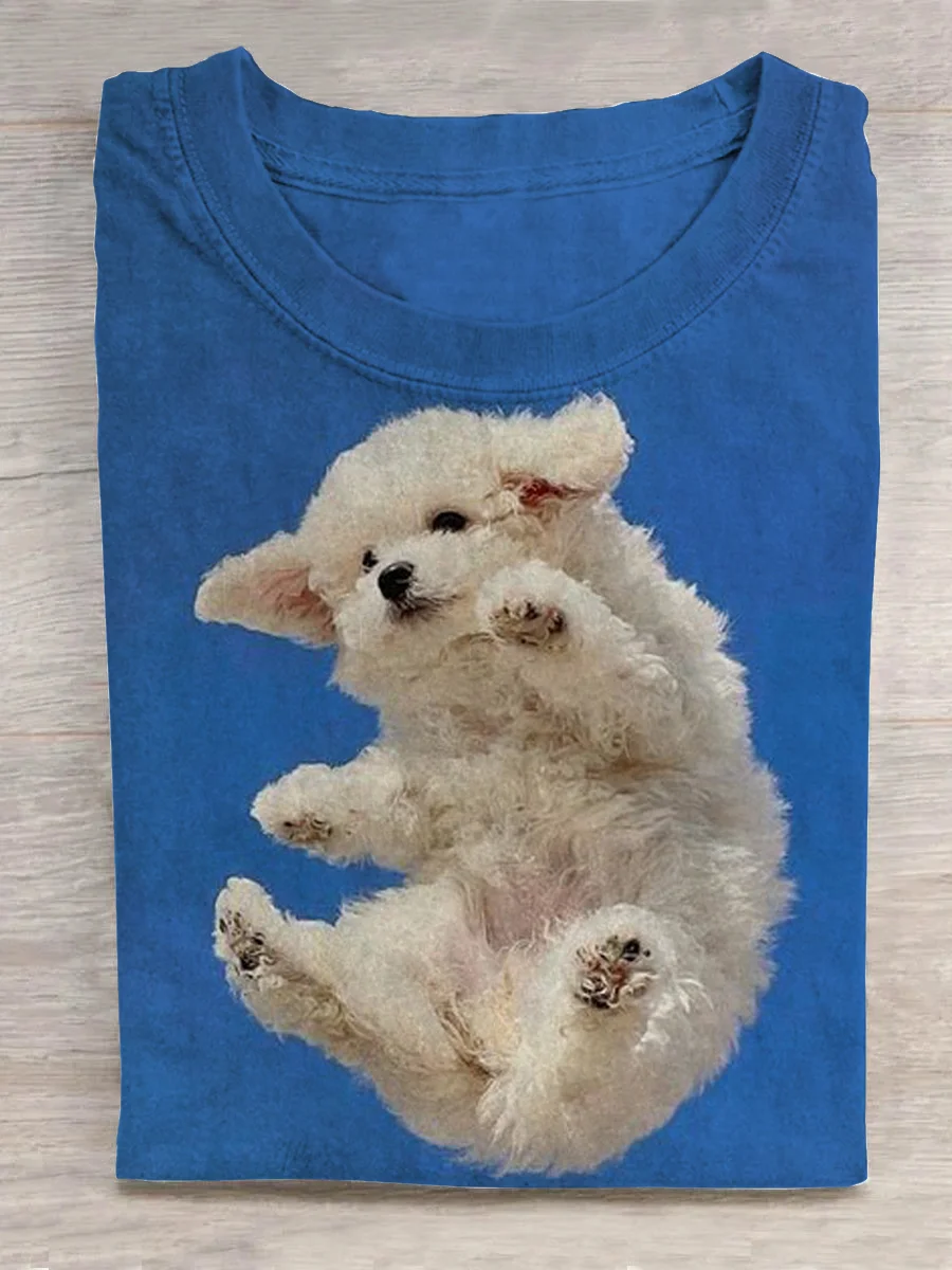 Puppy Takes Flight T-shirt Eagerlys