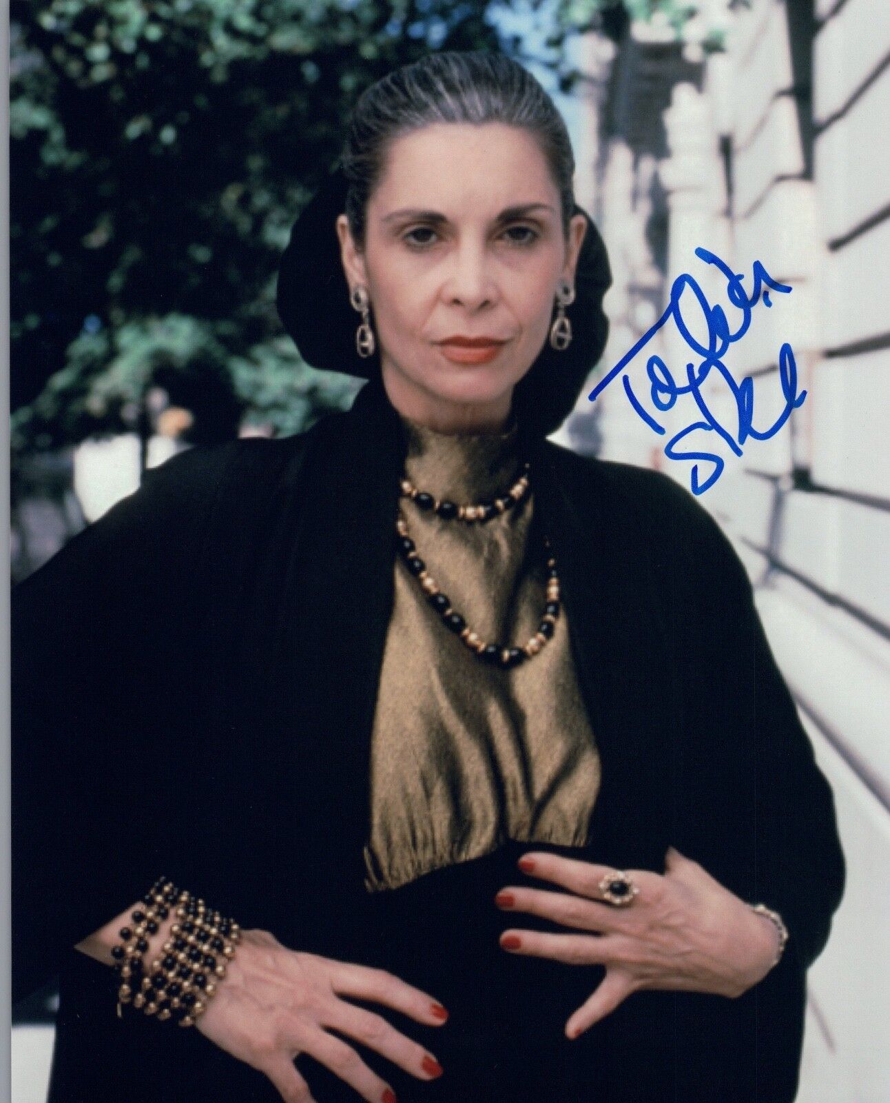 Talia Shire Signed Autographed 8x10 Photo Poster painting THE GODFATHER Actress COA