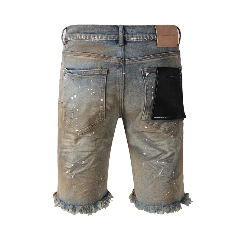 Purple Fashion Jeans 5012