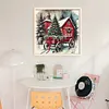 Christmas Scenery-11CT Stamped/Counted Cross Stitch 45*45cm/17.72*17.72in tapestrymarket