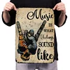 Music Is What Feelings Sound Like Rock - Vintage Metal Signs - 20*30cm/30*40cm - Music&Warning