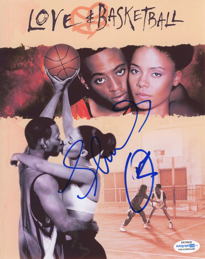 Omar Epps Sanaa Lathan Autographed Signed 8x10 Photo Poster painting Love & Basketball #3