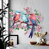 DIY Birds On Branch-Diamond Painting Pendant（Single-Sided)