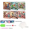 6pcs DIY Diamond Painting Grußkarte Set für Urlaub Segen Weihnachtsgeschenk
