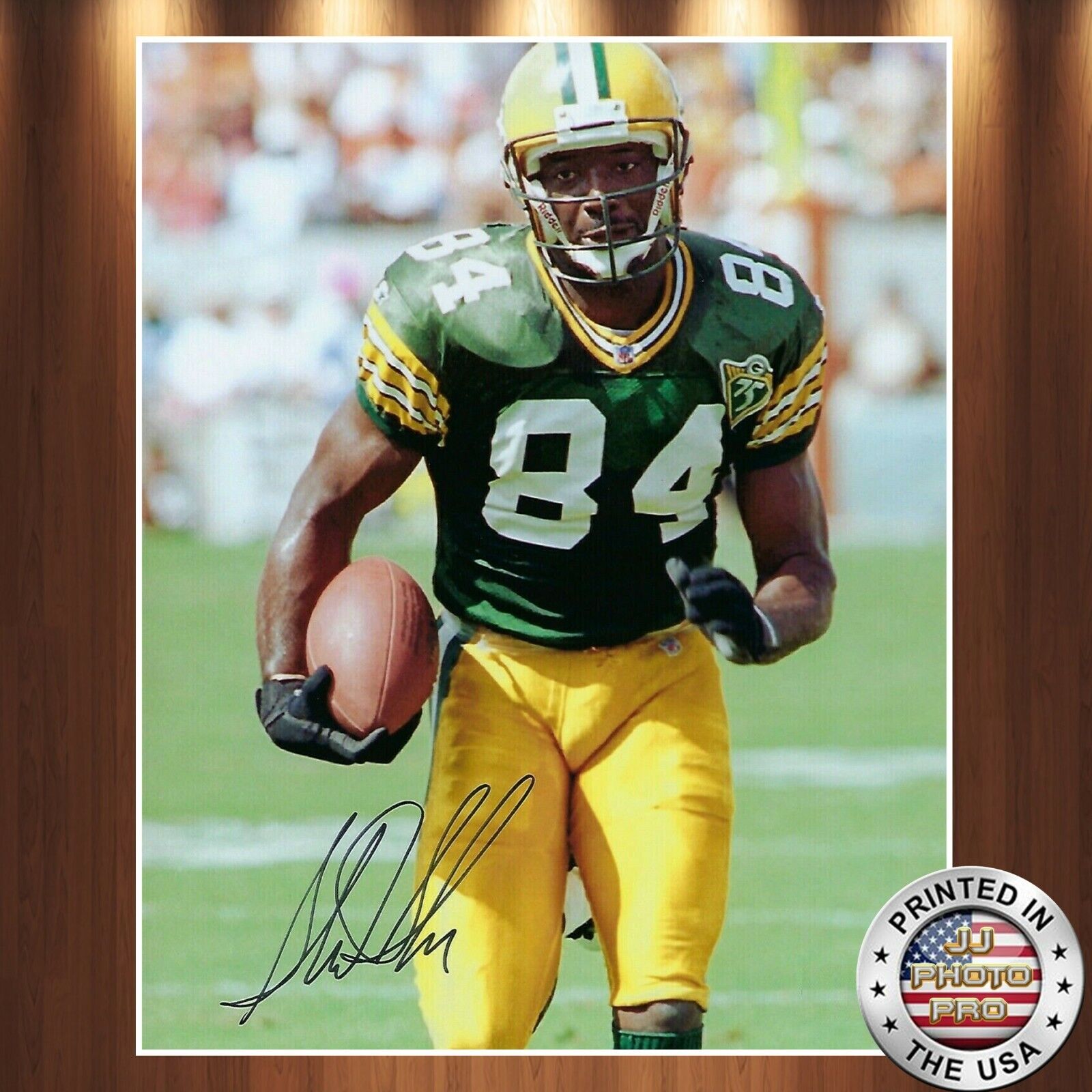 Sterling Sharpe Autographed Signed 8x10 Photo Poster painting (HOF Packers) REPRINT