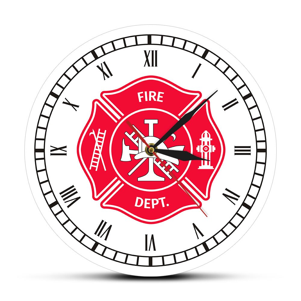 

Frieman Firefighter - Frameless Acrylic Wall Clock, 501 Original