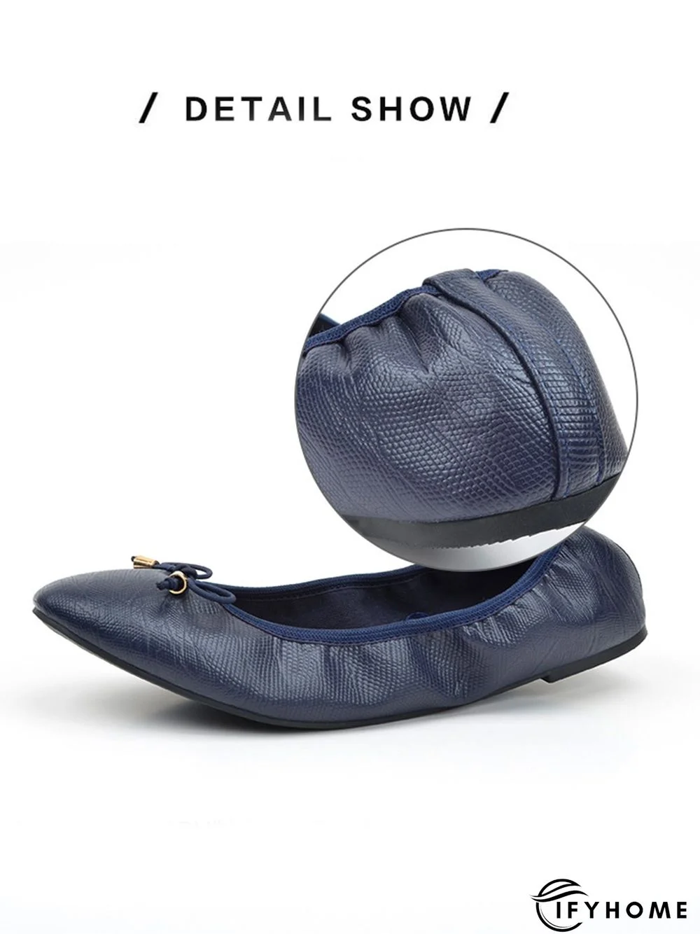 Retro Bow Comfortable Soft Shallow Shoes | IFYHOME