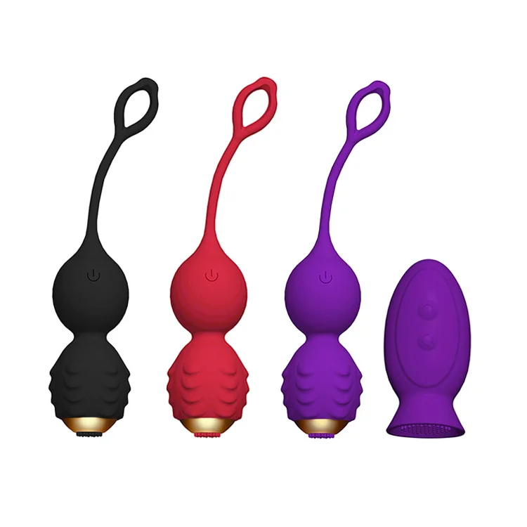 12 Frequency Vibration Kegal Ball With Clit Brush