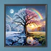 Diamond Painting -DIY Round Drill Tree(40x40cm)