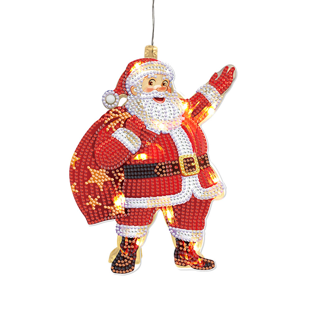 

Santa Claus - 5D DIY Craft LED Lamp, 501 Original