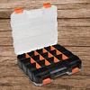 Double Side Tools Box Organizer Hardware Storage Box for Screws Nuts Nails Bolts
