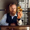 Prank Duck Glass Wine Bottle Middle Finger Whisky Dog Bottle Decanter for Bar