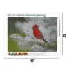 Red Bird   | Full Round Diamond Painting Kits