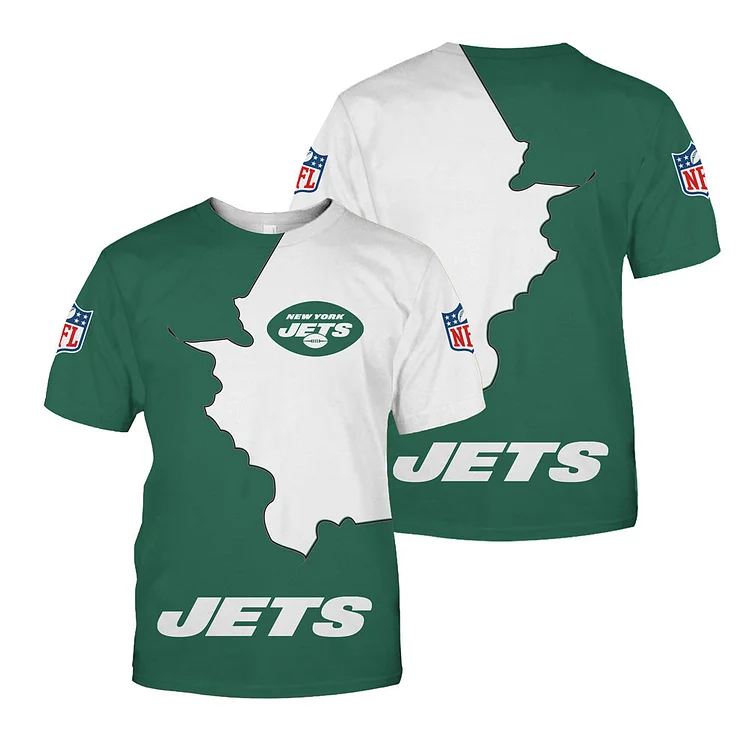 New York Jets All Over Print T-Shirt
