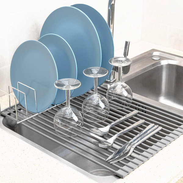 Sprucebag (Early Xmas Sale - Save 50% OFF) Roll Up Sink Rack, Buy 2 Free Shipping