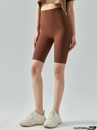 High Waist Active Shorts