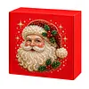 DIY Diamond Art Christmas Gift Box Red Hardboard Holiday Craft Decor Kit