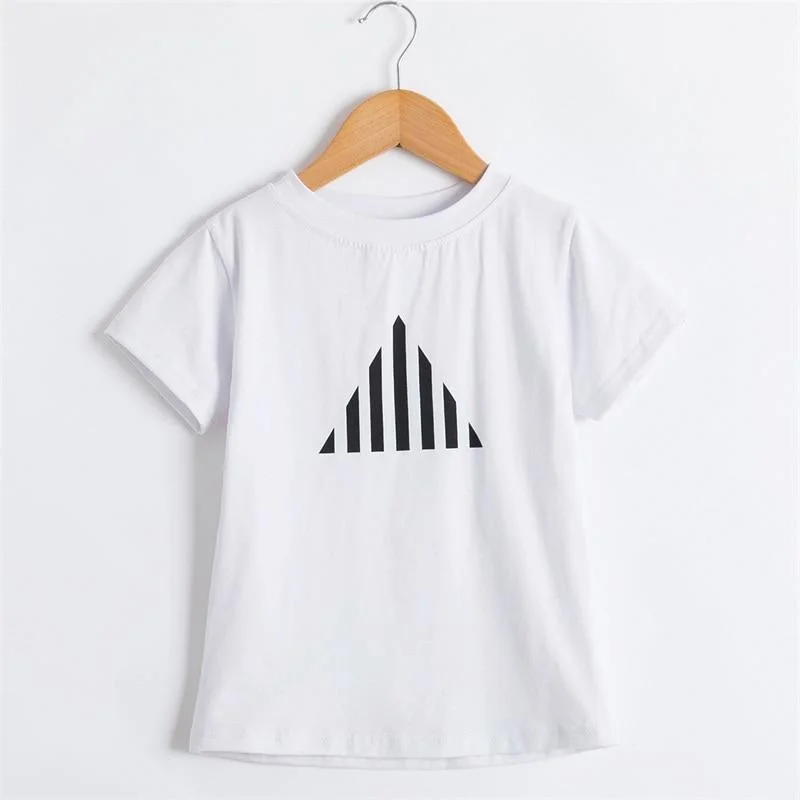 Rainbow Kids T-Shirt Summer Short Sleeve Tops Tees Desert Colors Rainbow Baby Girls T Shirt Unisex Cotton Shirt Toddler Clothes