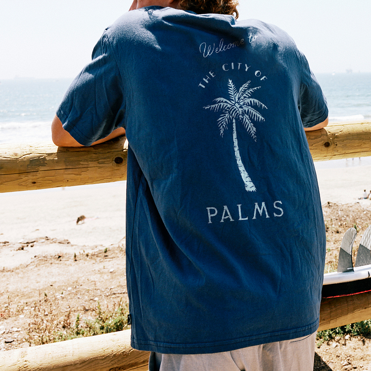 Vacation The City Of Palms Graphic T-shirt 0c8e