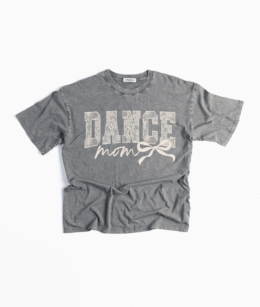 Dance Mom Lace Acid Wash T-shirt