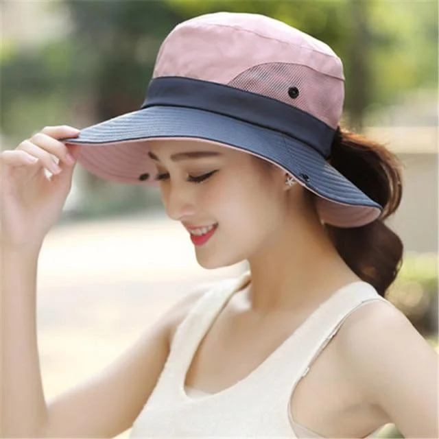 Outdoors Tribe Hat Women UV Protection Foldable Sun Hat