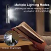 4Pcs XPE+COB LED Camping 300LM Flashlight Zoomable Bright Torch USB-C Lantern