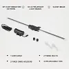 LED Bicycle Light RGB Programmable Dynamic Hot Wheel Cycling Light IPX6 Waterproof Light Mountain Road Cycling Equipment Night Riding Light