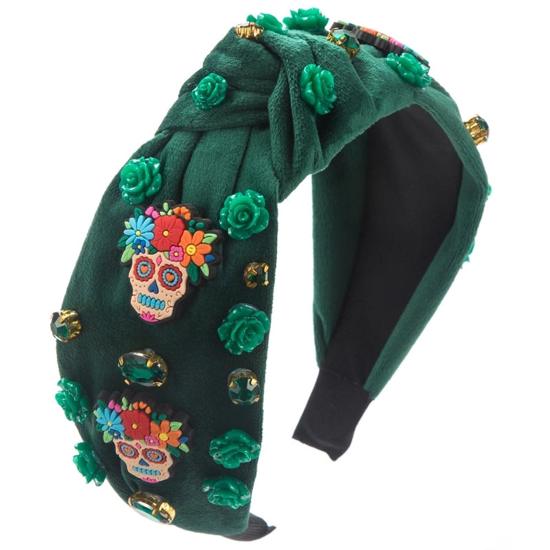 Halloween Hip-Hop Retro Funny Women’s Clown Diamond Hair Band