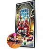 (40*70cm)Santa Couple - Full Round Drill Diamond Painting