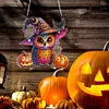 >SALE<Acrylic Special Shaped Pumpkin Owl 5D DIY Diamond Art Hanging Home Decorations