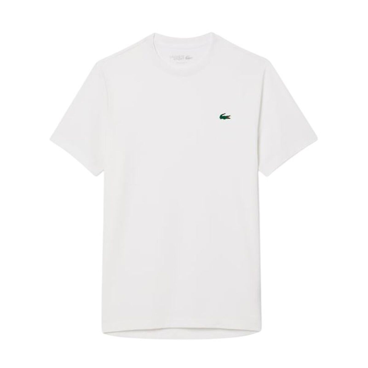 Men&rsquo;s Short Sleeve T-Shirt Lacoste Core Performance White