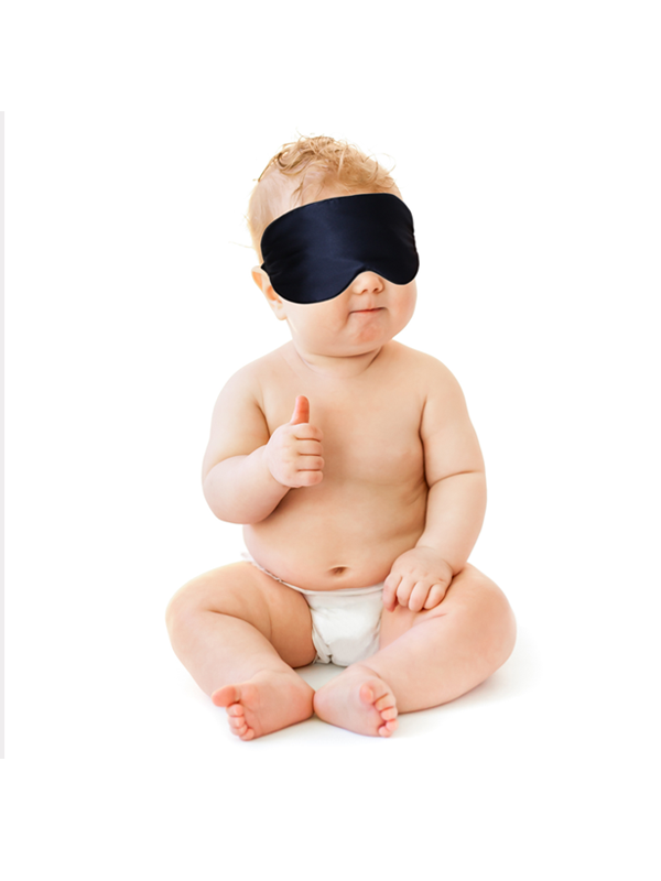 Silk Eye Mask For Baby Double-sided Style REAL SILK LIFE