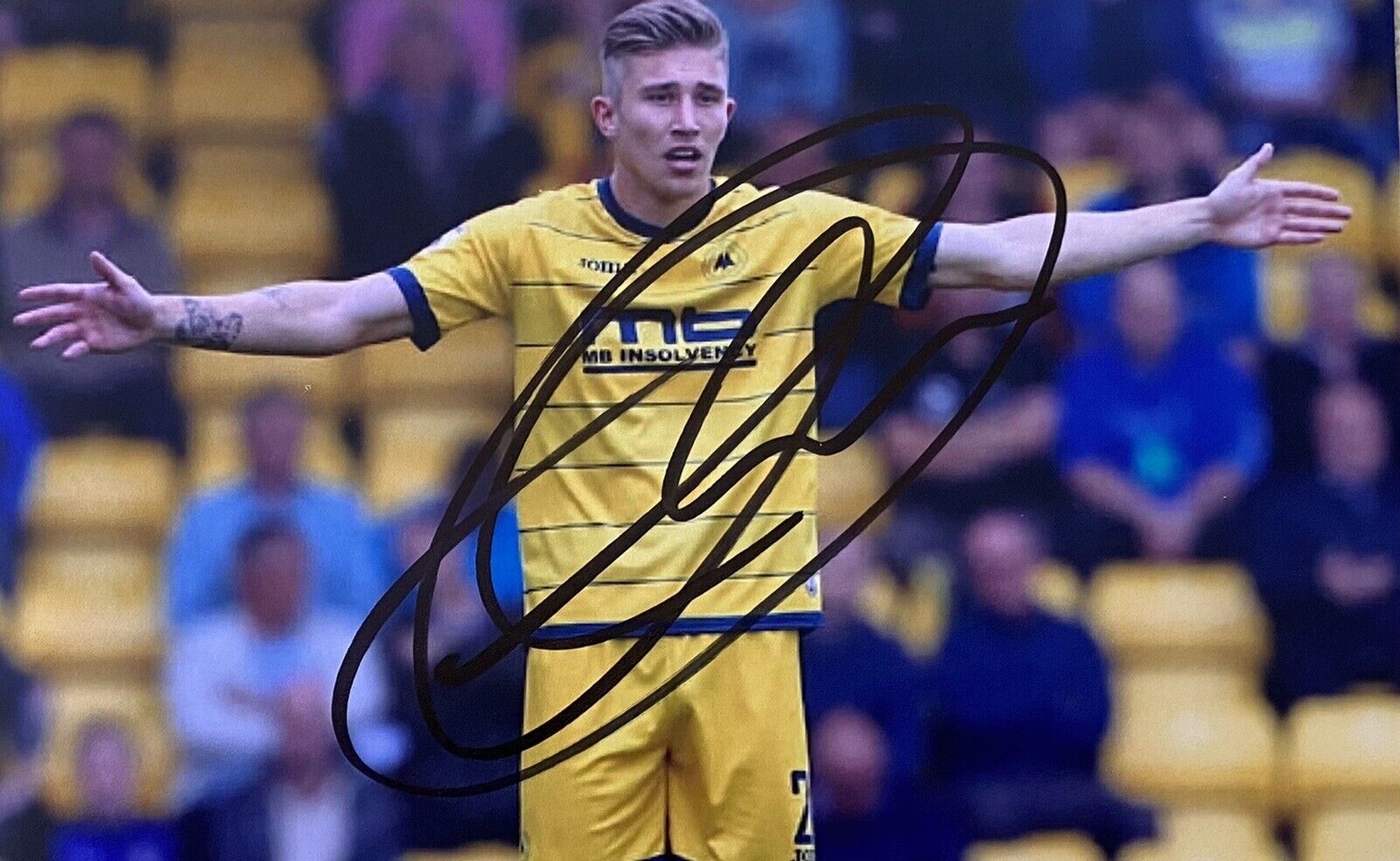 Angus MacDonald Genuine Hand Signed Torquay United 6X4 Photo Poster painting