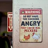 Chicken Warning - Vintage Metal Signs(8*12Inch/12*16Inch) - Chicken