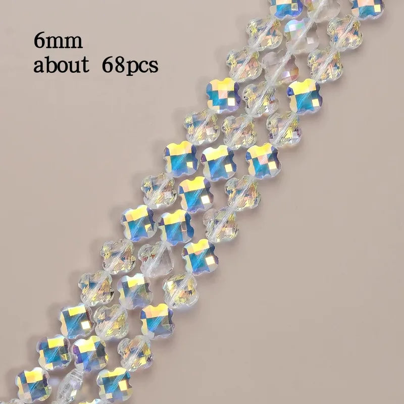 1 Set Hole 1~1.9mm Glass Geometric Beads