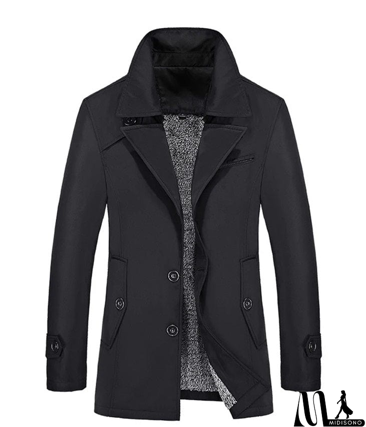 MidiSono - Timeless and Elegant winter Coat