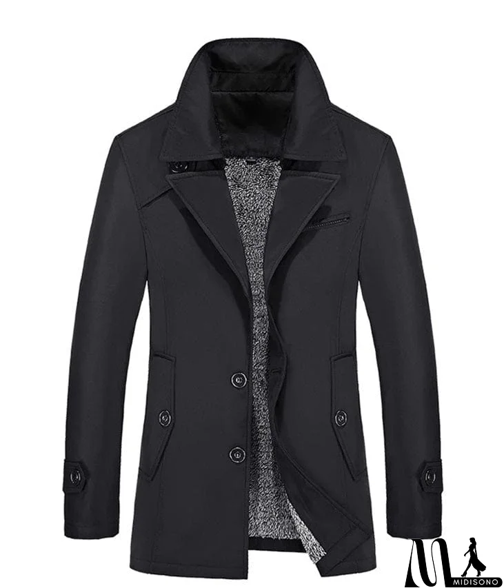 MidiSono - Timeless and Elegant winter Coat