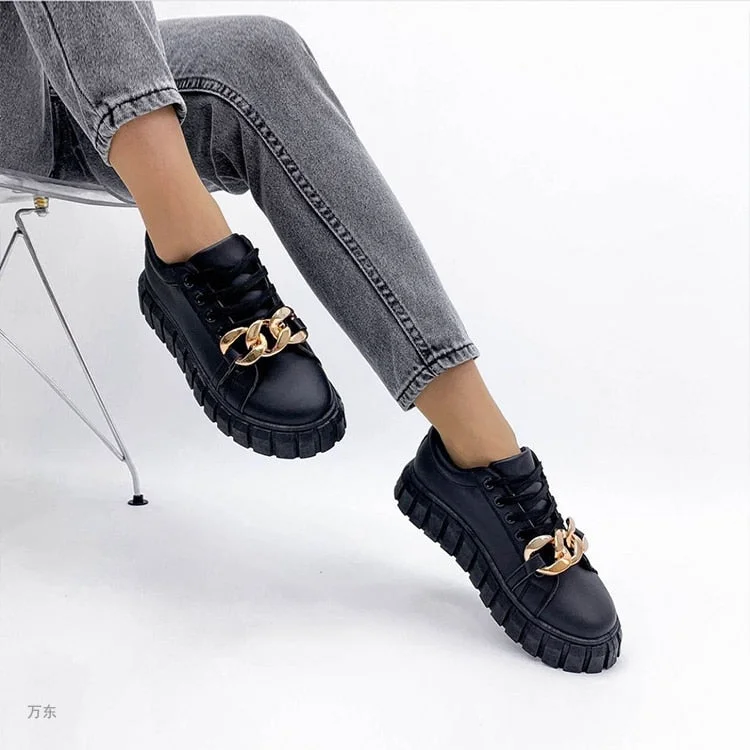 2021 Fashion New Designer Hot Sale White Shoes Size 43 Female Platform Sneakers Women Tenis Feminino Casual Female Shoes Woman